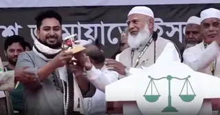 জামায়াত আমিরকে ফ্যাসিবাদবিরোধী লড়াইয়ের ‘অন্যতম বীর সেনাপতি’ আখ্যা নাহিদের